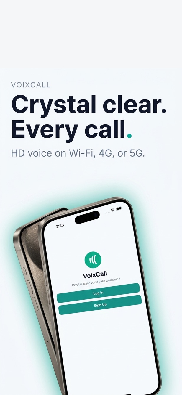VoixCall iPhone and Android app for cheap international calls