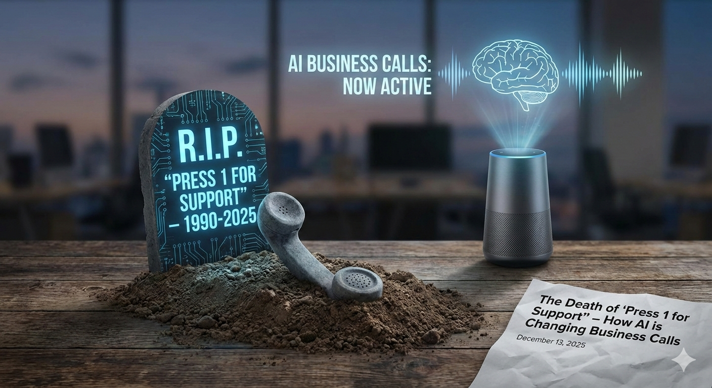 The Death of 'Press 1 for Support' – How AI is Changing Business Calls